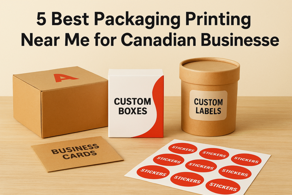 5 Best Packaging Printing Near Me for Canadian Businesses