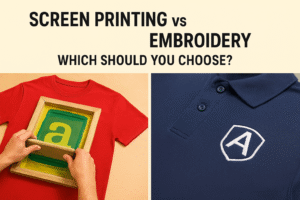 Screen Printing vs Embroidery: Which Should You Choose?