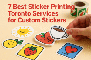 7 Best Sticker Printing Toronto Services for Custom Stickers