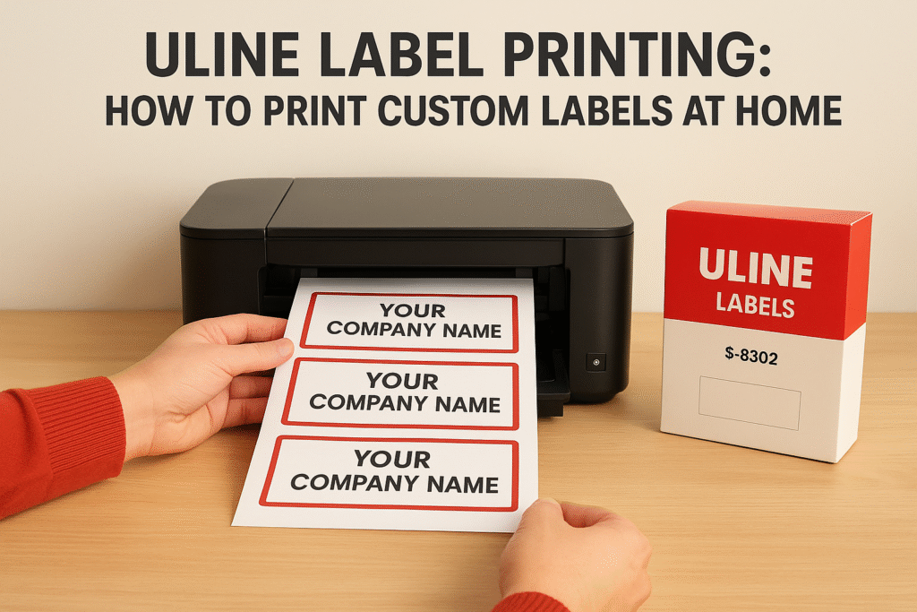 Uline Label Printing: How to Print Custom Labels at Home