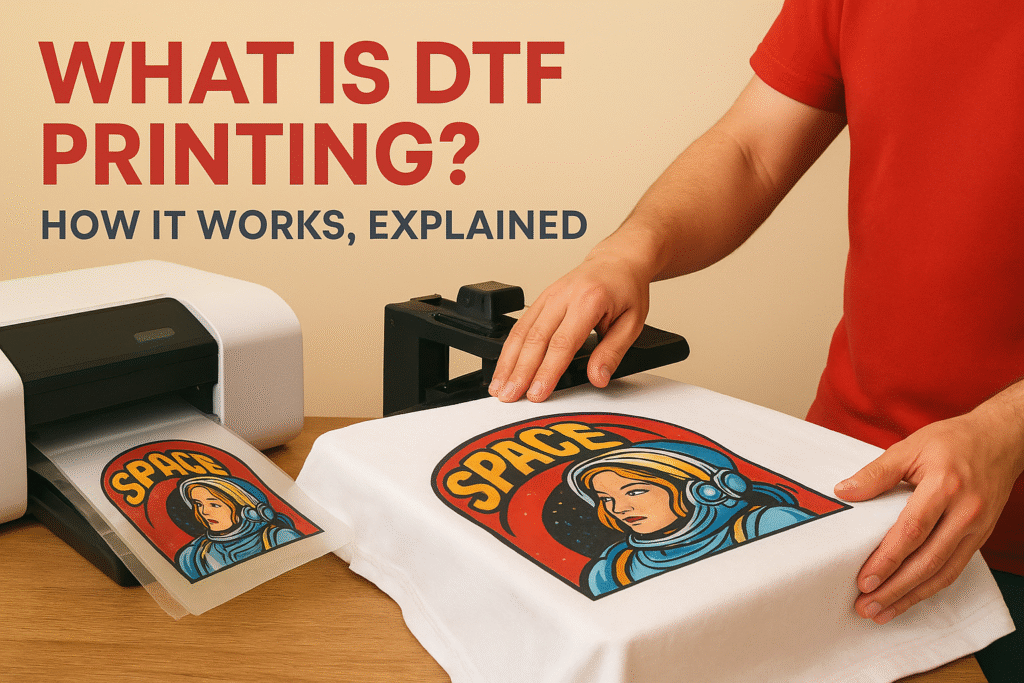 What Is DTF Printing? How It Works, Explained