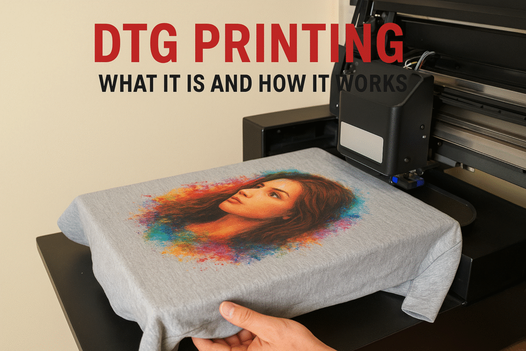 DTG Printing: What It Is and How It Works
