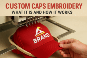 Custom Caps Embroidery: What It Is and How It Works