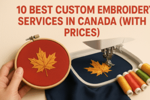 10 Best Custom Embroidery Services in Canada (With Prices)