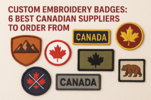 Custom Embroidery Badges: 6 Best Canadian Suppliers to Order From
