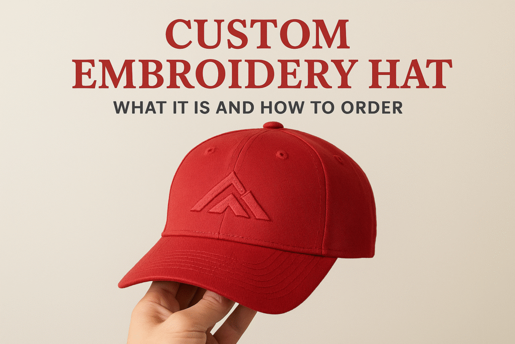 Custom Embroidery Hat: What It Is and How to Order