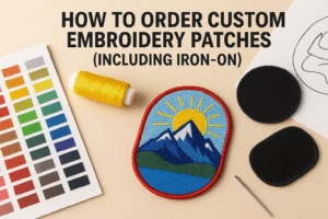 How to Order Custom Embroidery Patches (Including Iron-On)