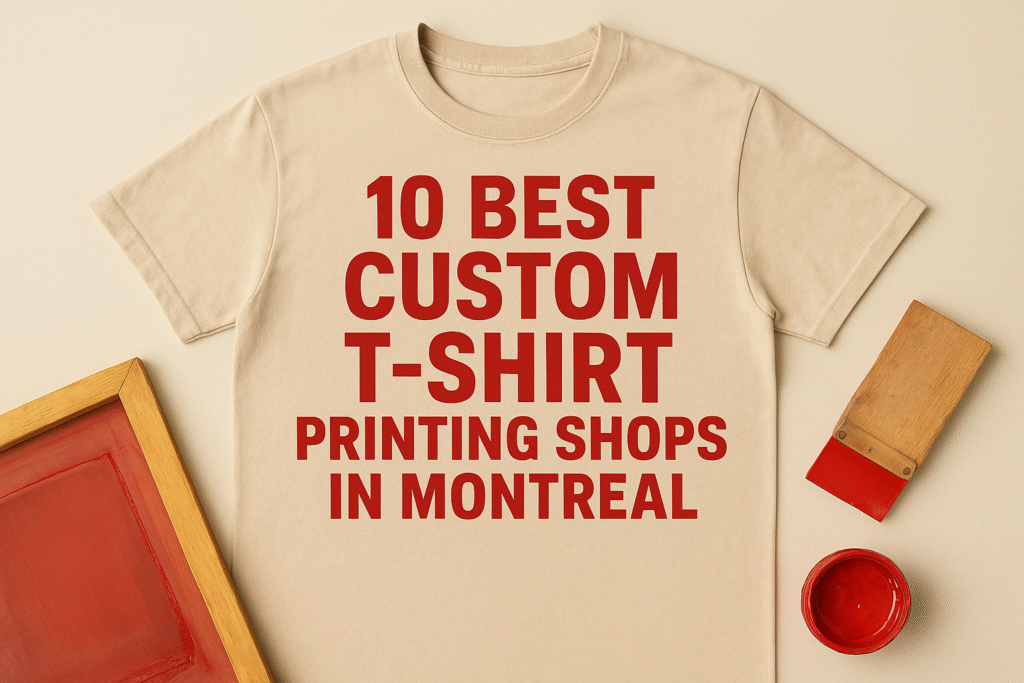 10 Best Custom T-Shirt Printing Shops in Montreal