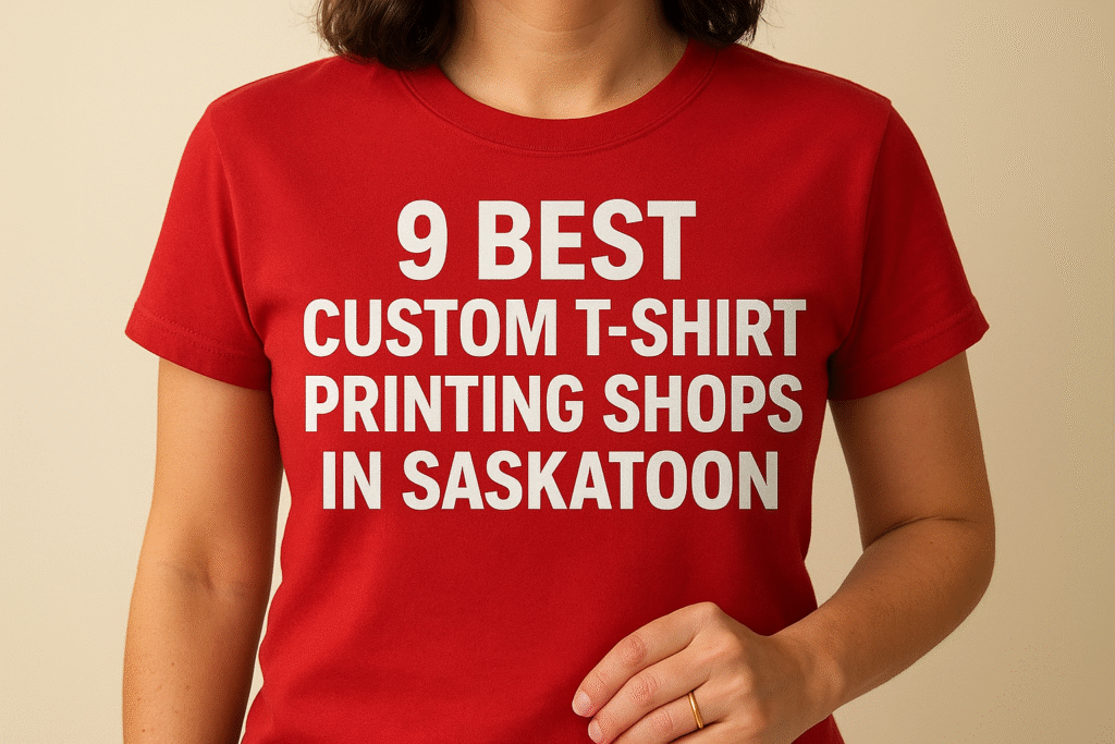 9 Best Custom T-Shirt Printing Shops in Saskatoon