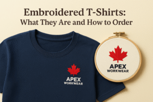 Embroidered T-Shirts: What They Are and How to Order