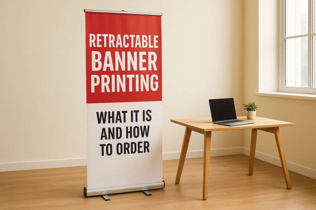 Retractable Banner Printing: What It Is and How to Order