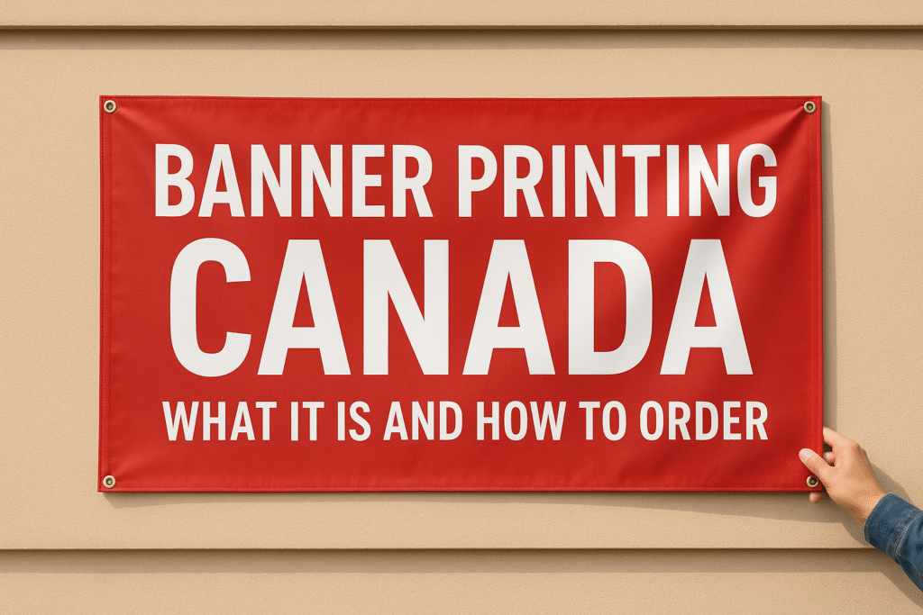 Banner Printing Canada: What It Is and How to Order