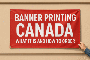 Banner Printing Canada: What It Is and How to Order