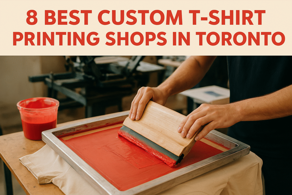 8 Best Custom T-Shirt Printing Shops in Toronto