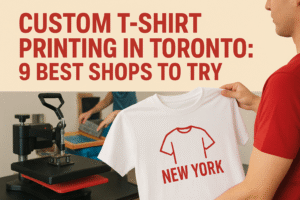 Custom T-Shirt Printing in Toronto: 9 Best Shops to Try