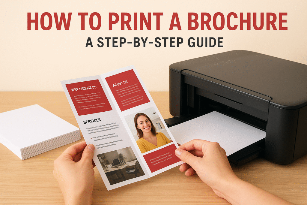 How to Print a Brochure: A Step-by-Step Guide