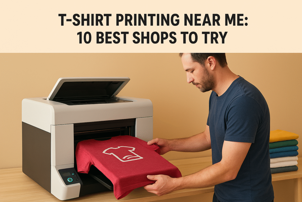 T-Shirt Printing Near Me: 10 Best Shops to Try