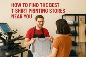 How to Find the Best T-Shirt Printing Stores near You
