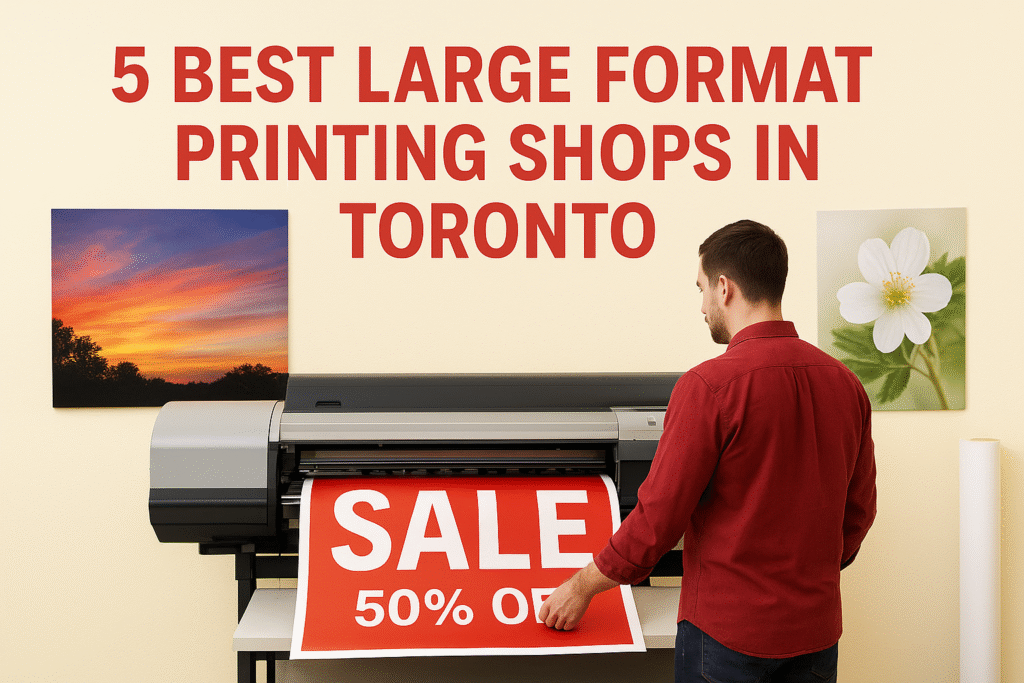 5 Best Large Format Printing Shops in Toronto