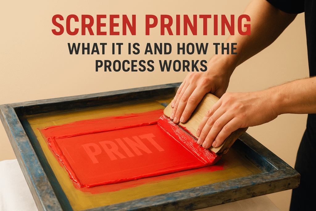 Screen Printing: What It Is and How the Process Works